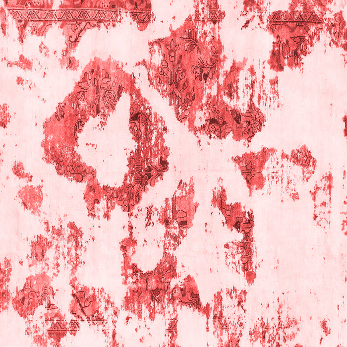 Abstract Red Modern Rug, abs953red