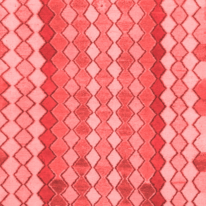 Machine Washable Southwestern Red Country Rug, wshabs954red