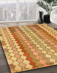 Abstract Sedona Brown Southwestern Rug, abs954