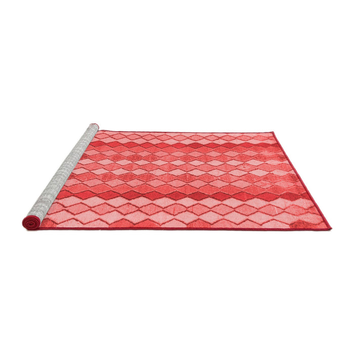 Country Red Washable Rugs
