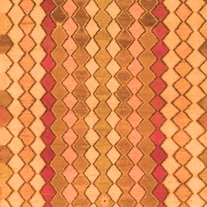 Southwestern Orange Country Rug, abs954org