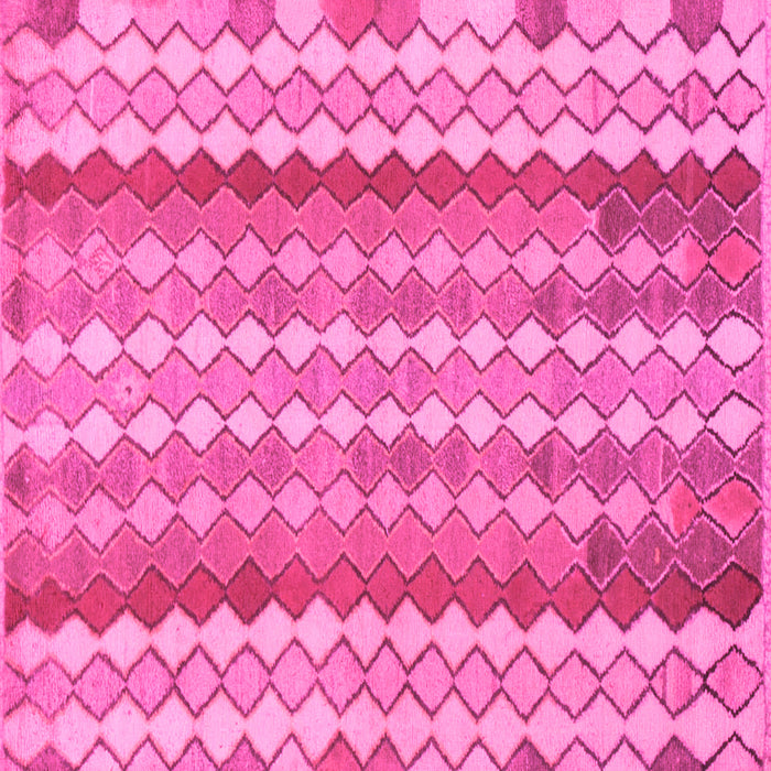 Square Southwestern Pink Country Rug, abs954pnk