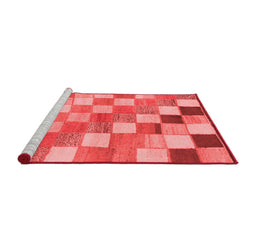 Modern Red Washable Rugs