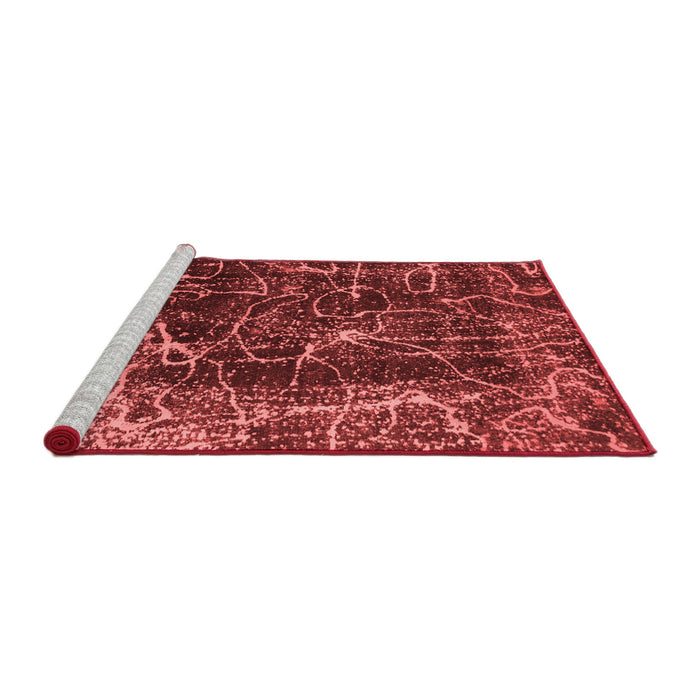 Modern Red Washable Rugs