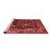 Modern Red Washable Rugs