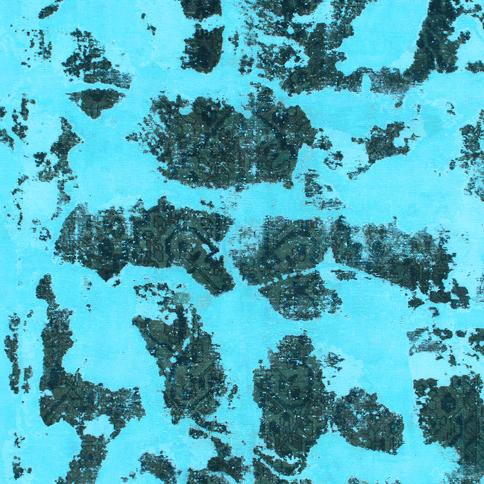 Machine Washable Abstract Light Blue Modern Rug, wshabs957lblu