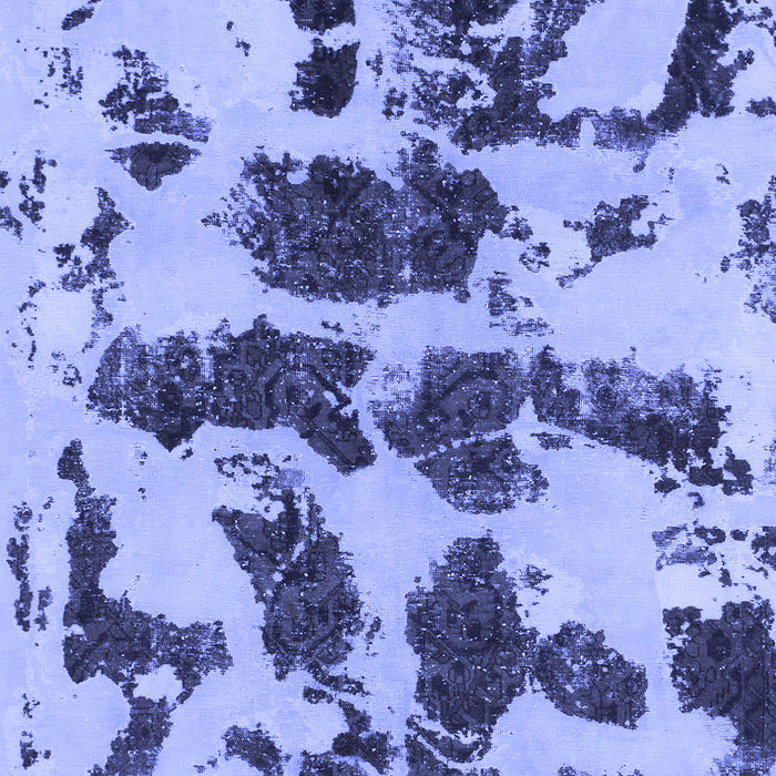 Machine Washable Abstract Blue Modern Rug, wshabs957blu