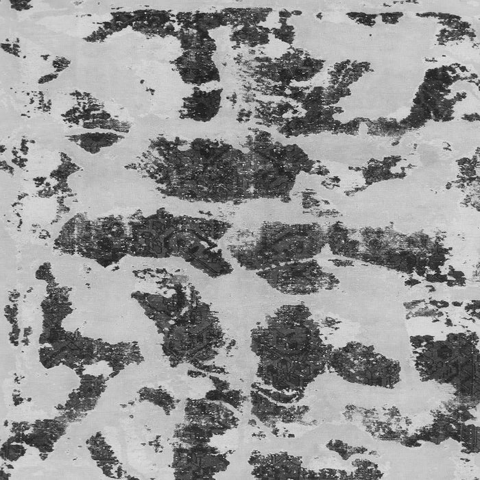 Square Machine Washable Abstract Gray Modern Rug, wshabs957gry
