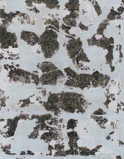 Abstract Metallic Silver Gray Modern Rug, abs957