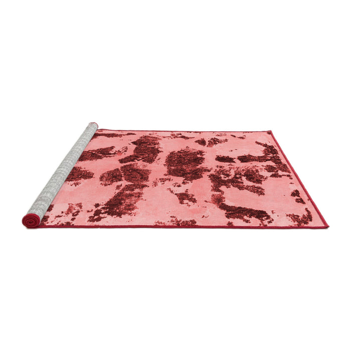 Modern Red Washable Rugs