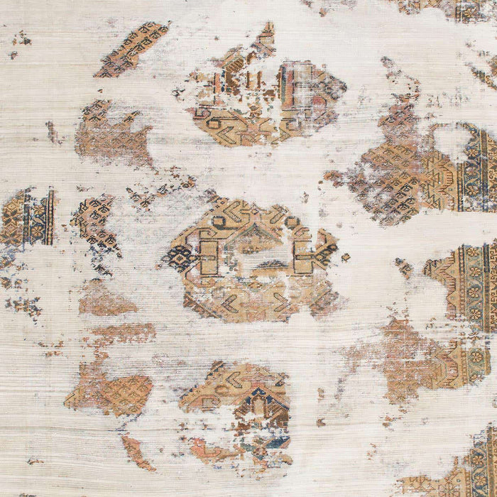 Abstract Camel Brown Modern Rug, abs958