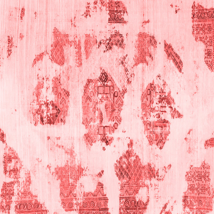 Machine Washable Abstract Red Modern Rug, wshabs958red