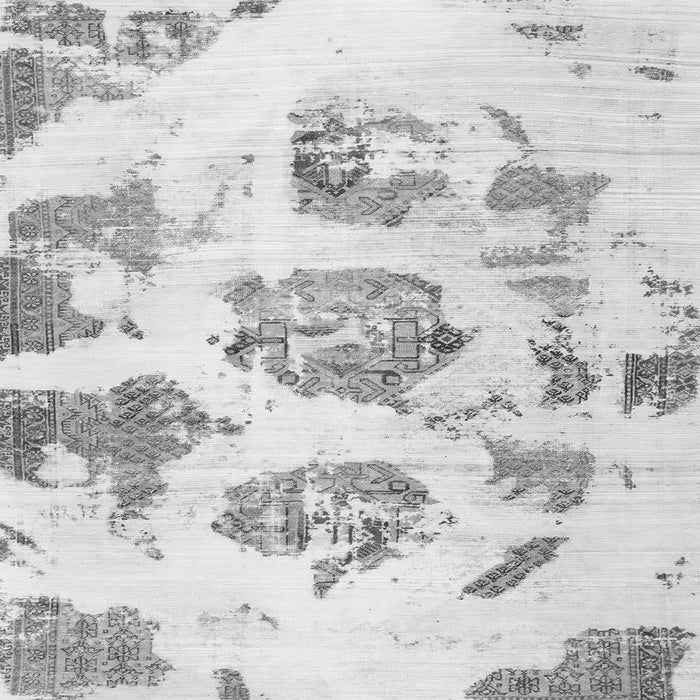 Square Machine Washable Abstract Gray Modern Rug, wshabs958gry