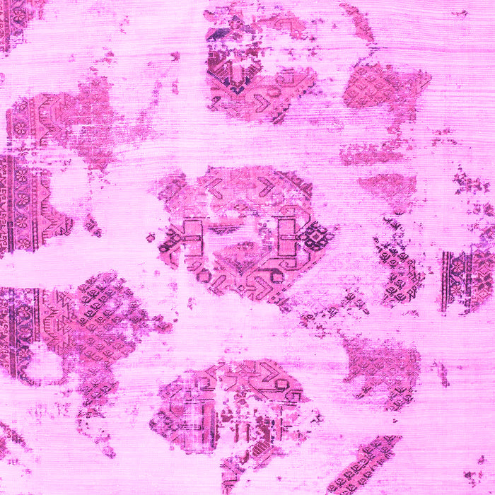 Machine Washable Abstract Pink Modern Rug, wshabs958pnk