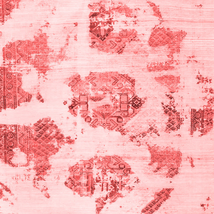 Machine Washable Abstract Red Modern Rug, wshabs958red