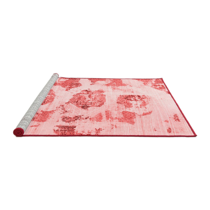 Modern Red Washable Rugs