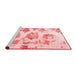 Modern Red Washable Rugs