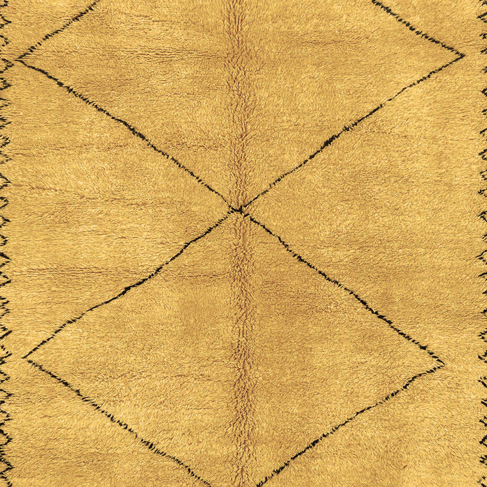 Abstract Brown Modern Rug, abs959brn