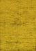 Abstract Yellow Modern Rug, abs95yw