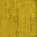 Square Abstract Yellow Modern Rug, abs95yw