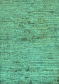 Abstract Turquoise Modern Rug, abs95turq