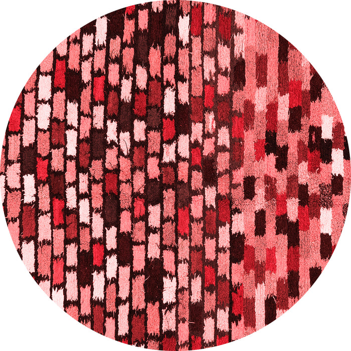 Machine Washable Abstract Red Modern Rug, wshabs960red