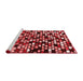 Modern Red Washable Rugs