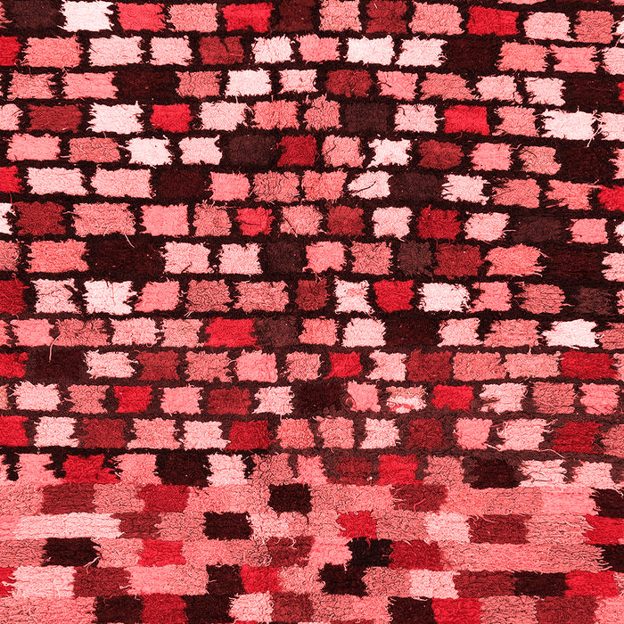Machine Washable Abstract Red Modern Rug, wshabs960red