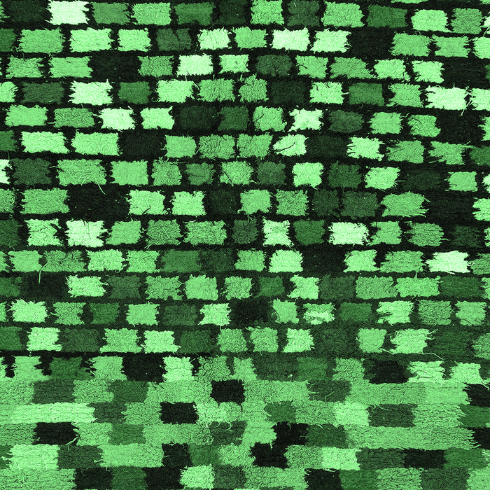 Machine Washable Abstract Emerald Green Modern Area Rugs, wshabs960emgrn