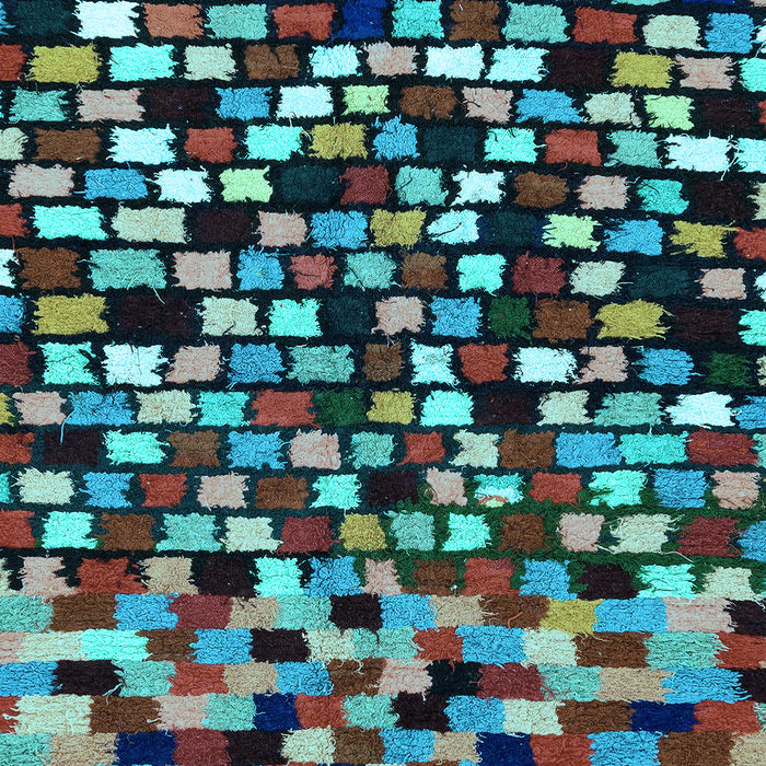 Abstract Light Blue Modern Rug, abs960lblu