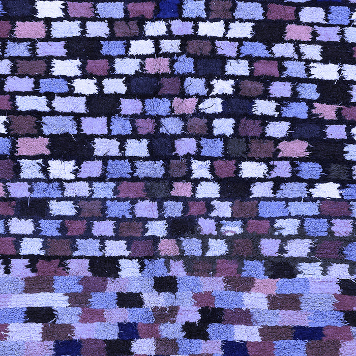 Abstract Blue Modern Rug, abs960blu