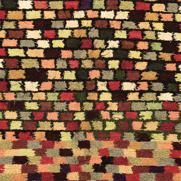 Abstract Brown Modern Rug, abs960brn