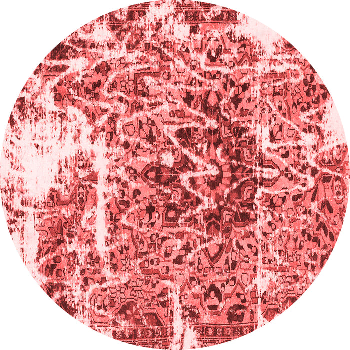 Abstract Red Modern Rug, abs961red
