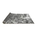 Sideview of Abstract Gray Modern Rug, abs961gry