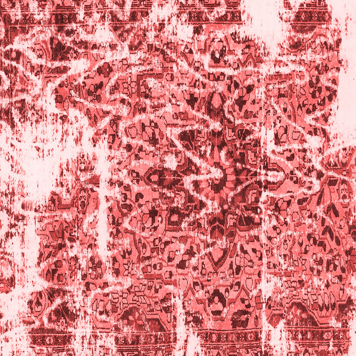 Abstract Red Modern Rug, abs961red