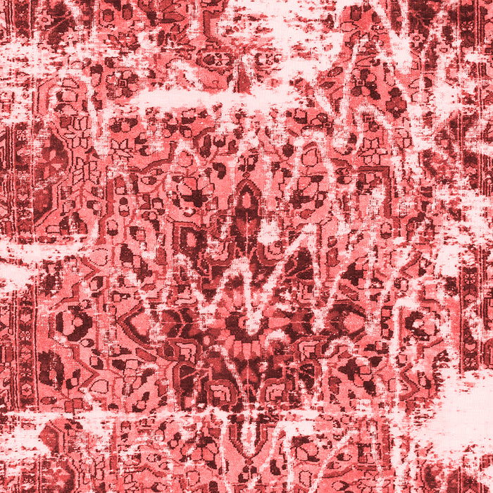 Machine Washable Abstract Red Modern Rug, wshabs961red