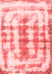 Abstract Red Modern Rug, abs962red