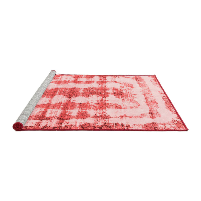 Modern Red Washable Rugs