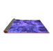 Sideview of Persian Purple Bohemian Rug, abs963pur