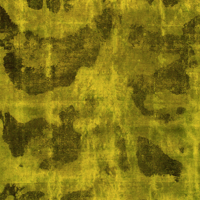 Machine Washable Persian Yellow Bohemian Rug, wshabs963yw