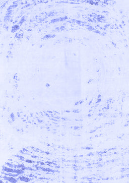 Abstract Blue Modern Rug, abs964blu