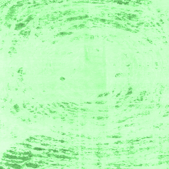 Square Machine Washable Abstract Emerald Green Modern Area Rugs, wshabs964emgrn