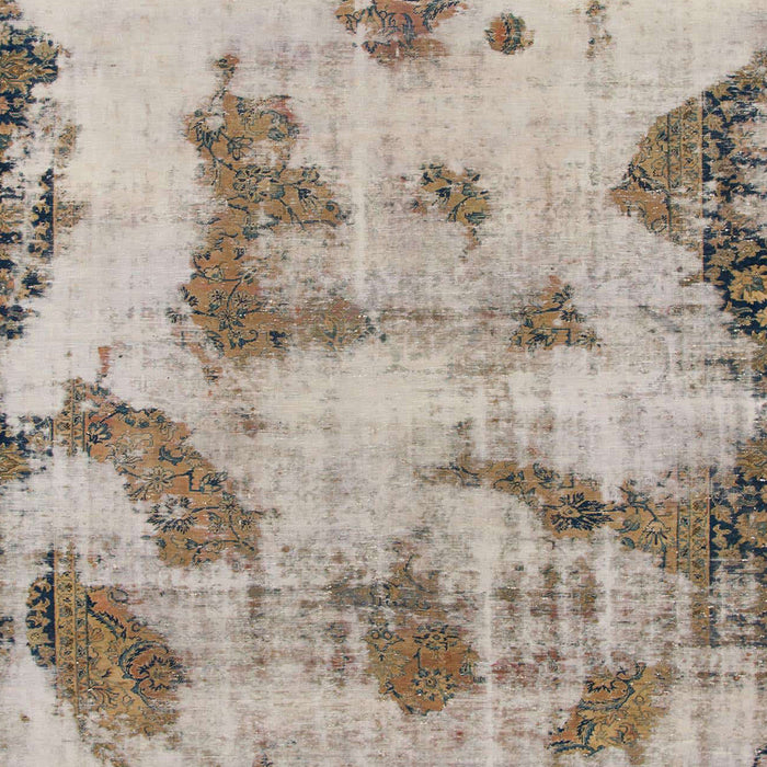 Abstract Tan Brown Modern Rug, abs965