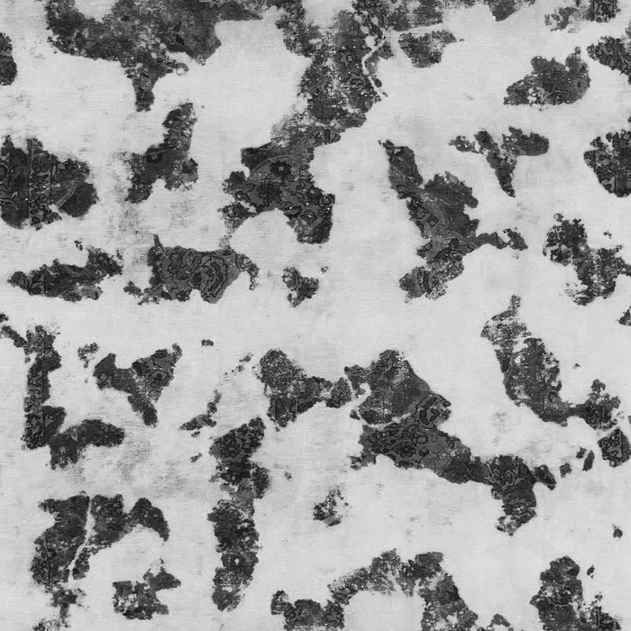 Machine Washable Abstract Gray Modern Rug, wshabs966gry