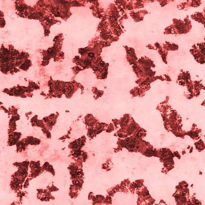 Machine Washable Abstract Red Modern Rug, wshabs966red