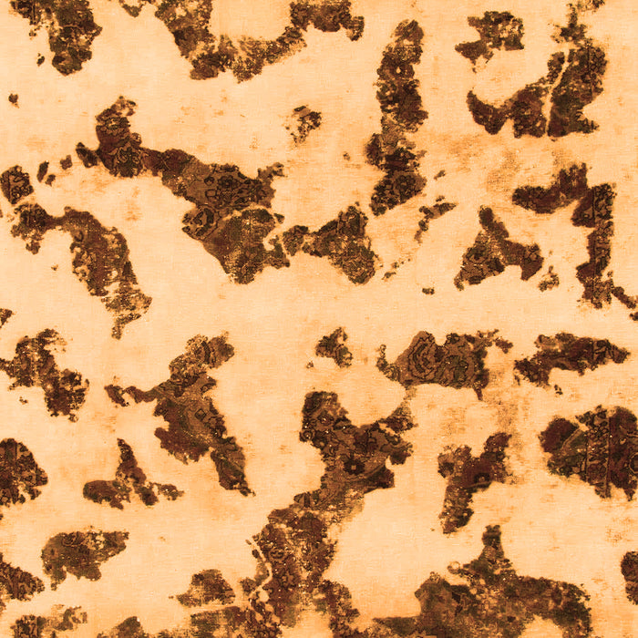 Abstract Orange Modern Rug, abs966org