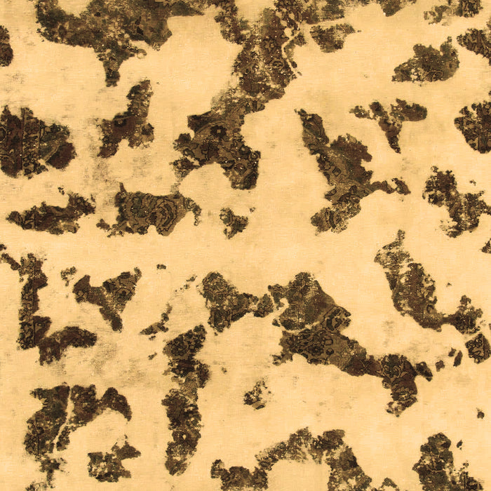 Machine Washable Abstract Brown Modern Rug, wshabs966brn