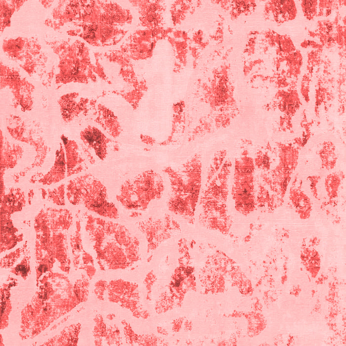 Machine Washable Abstract Red Modern Rug, wshabs967red