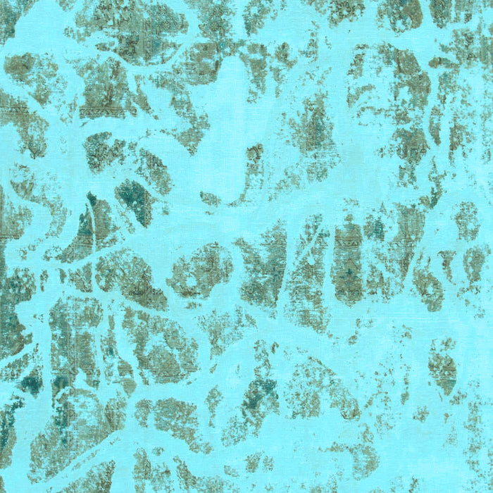 Abstract Light Blue Modern Rug, abs967lblu