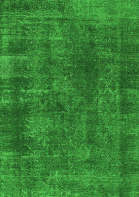 Abstract Green Modern Rug, abs968grn